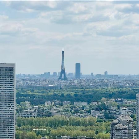 Apartment Paris La Defense Eiffel Tower Outlook Puteaux Extérieur photo